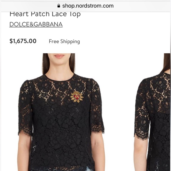 DOLCE GABBANA Lace Blouse - Picture 9 of 9